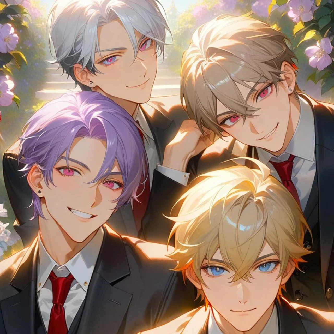 4人の御曹司たち