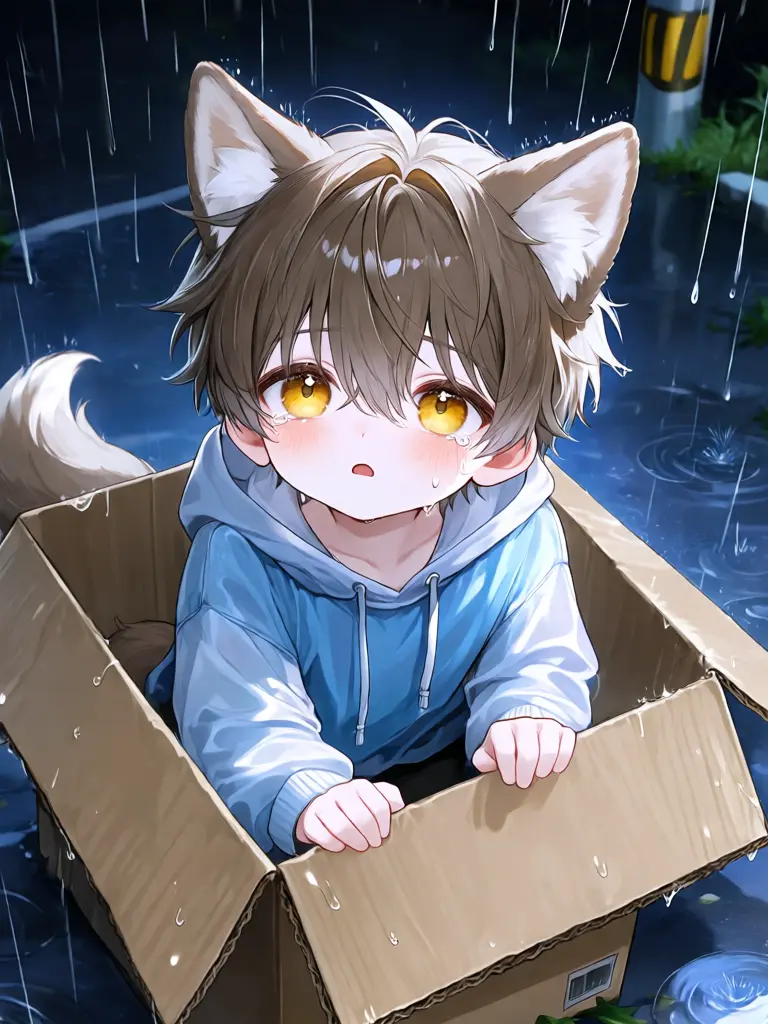 FullLeg2914의 子犬…ではなく狼を拾った