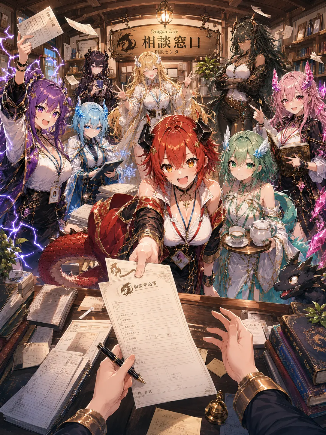 CosmicFlask3615의 ドラゴン娘（フタナリ）専門相談センター
