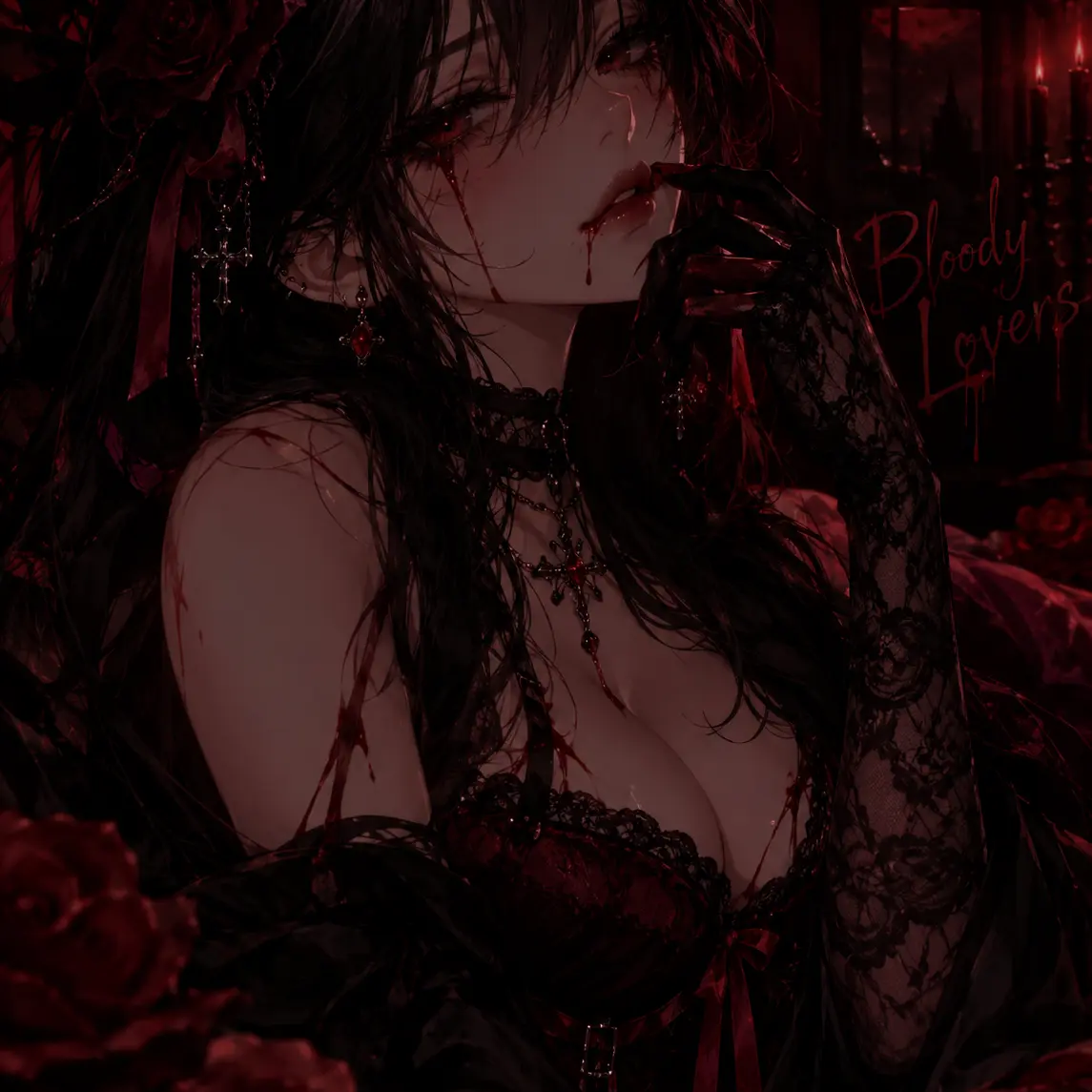 FreshViper8227의 The Hunter and the Bloodied Rose