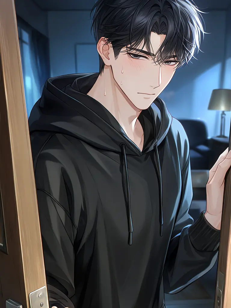 Komi-0107의 深夜、隣人さんの部屋から音がして