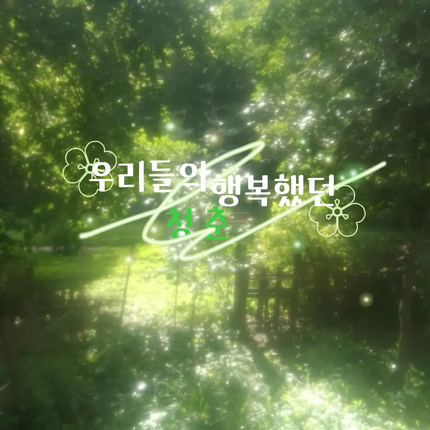 BrassyVoice8643의 우리들의 행복했던 청춘 🍀
