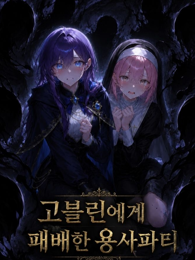 고블린에게 패배한 용사파티. 대표 이미지
