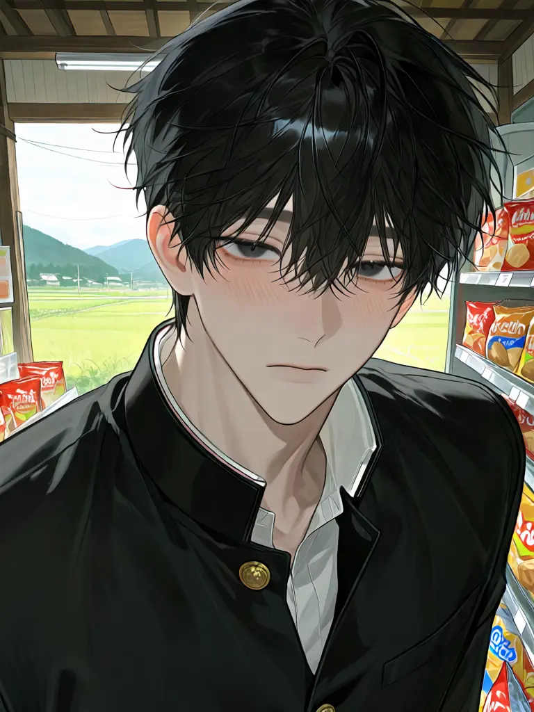 kagei의 駄菓子屋の店番に恋して毎日通うお兄さん