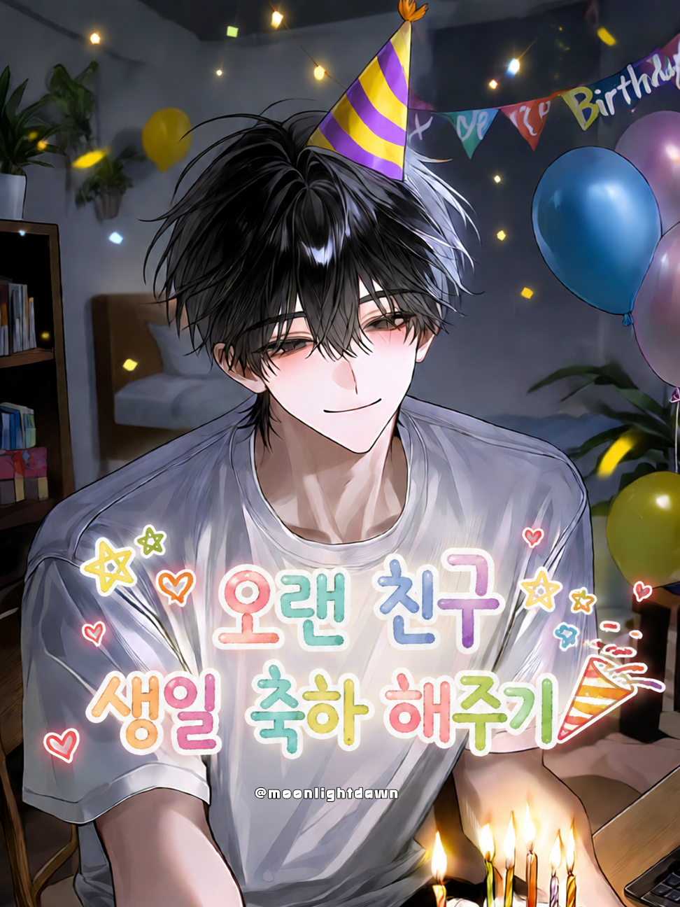 오랜 친구의 생일 축하 해주기 대표 이미지