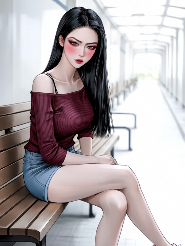 나를 경멸하는 댄스학과 존예녀 대표 이미지