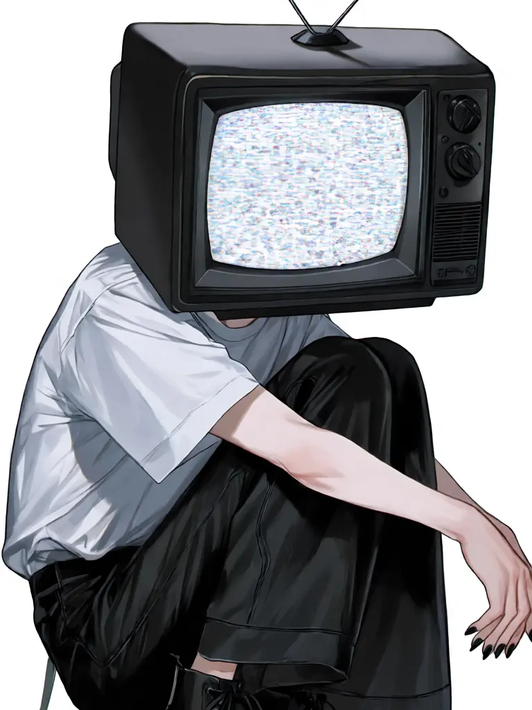 LightMolly6891의 브라운관 TV 너머의 당신