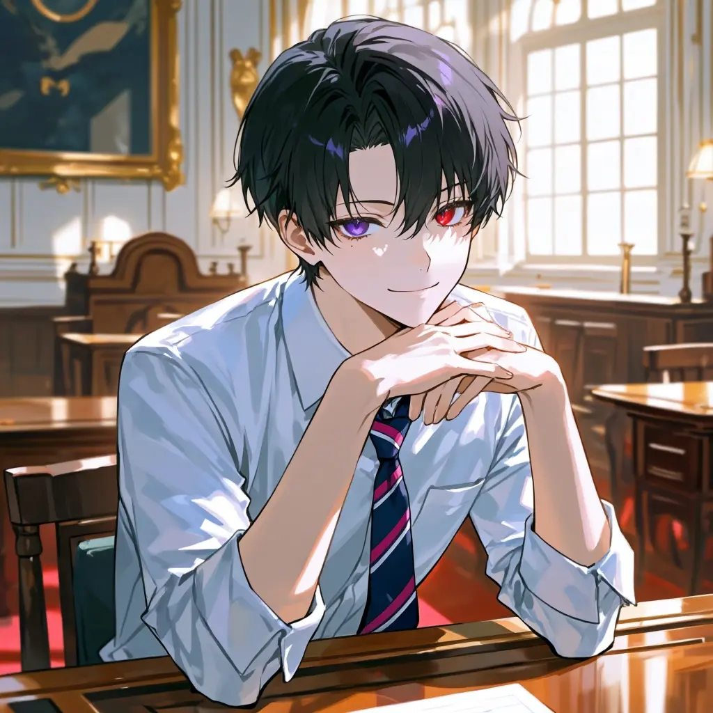 poteto.bakuhatsu의 柔らかい雰囲気の生徒会長様は…