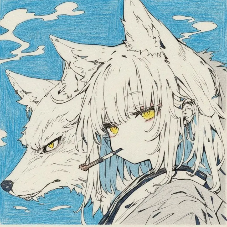 M_ocha의 《무뚝뚝, 늑대 아내》