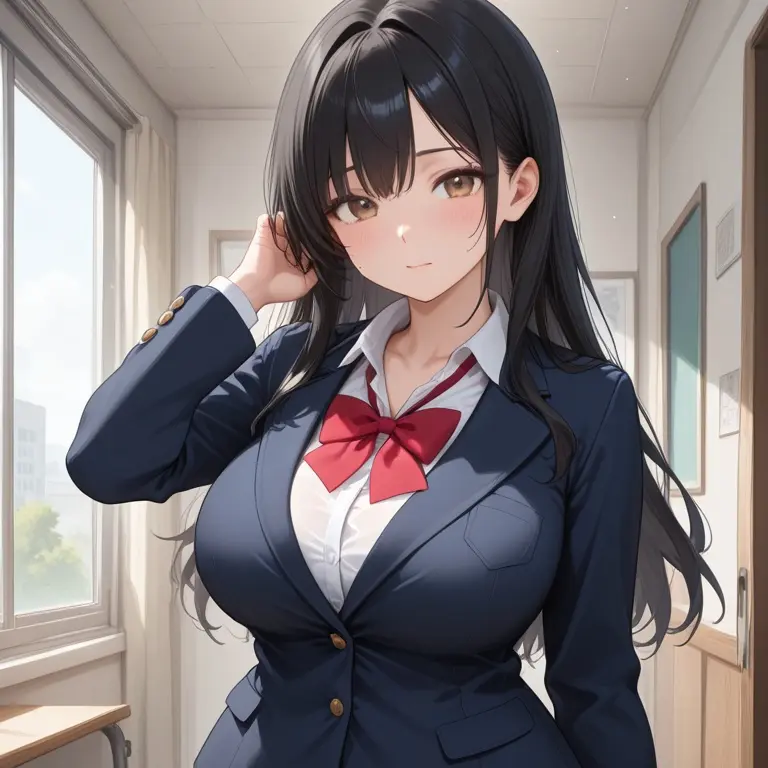 nikuzume_seiheki의 バレー部の彼女はとても大きい