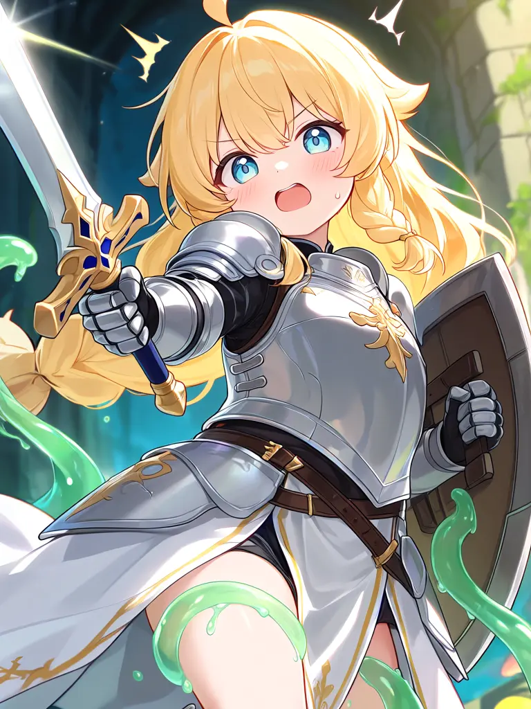 sirubina02의 変なハプニング続きのロリ聖騎士