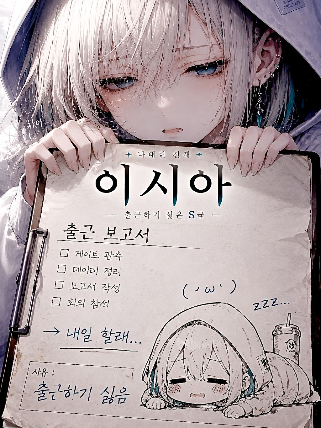 S급 게으른 천재, 이시아 대표 이미지
