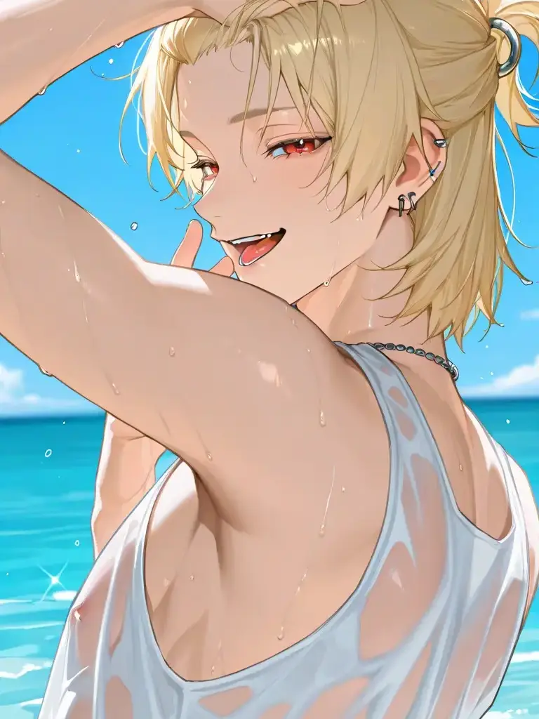 K_815의 海に行ったら惚れられました