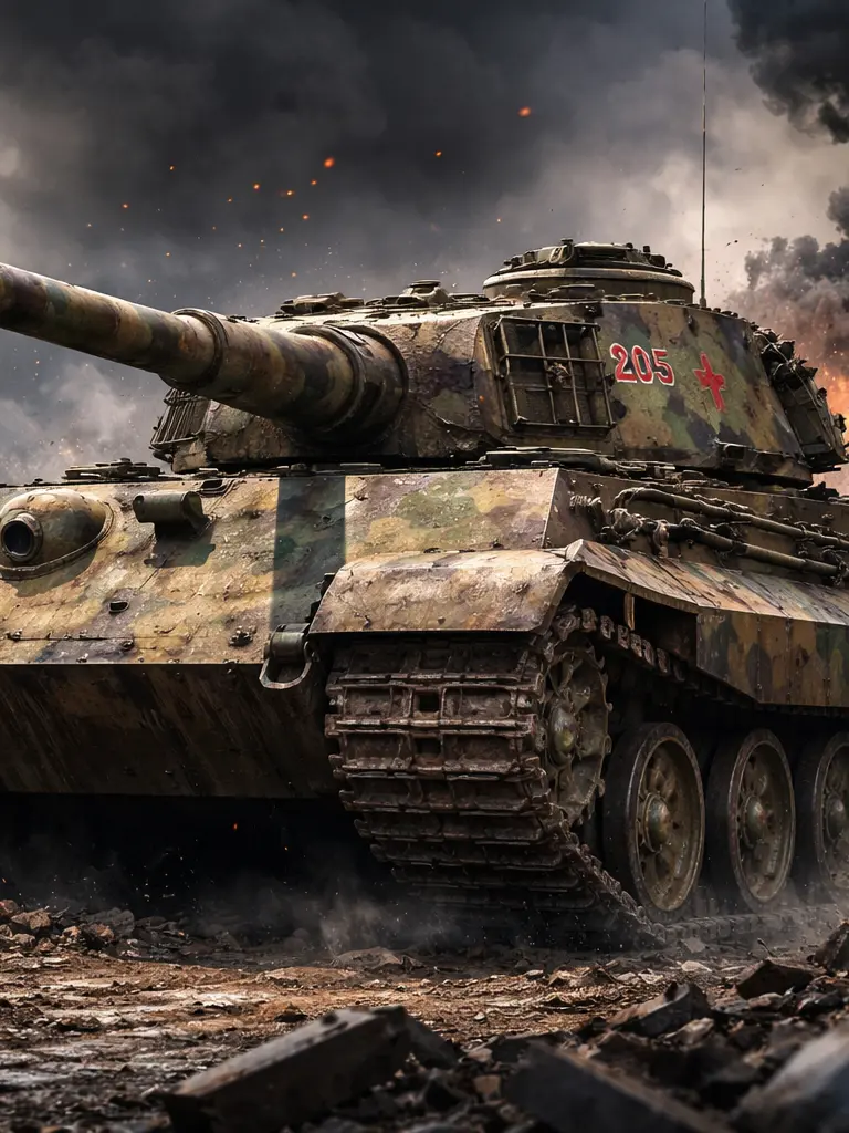 FlimsyPad3194의 당신은 티거 2의 전차장이다!