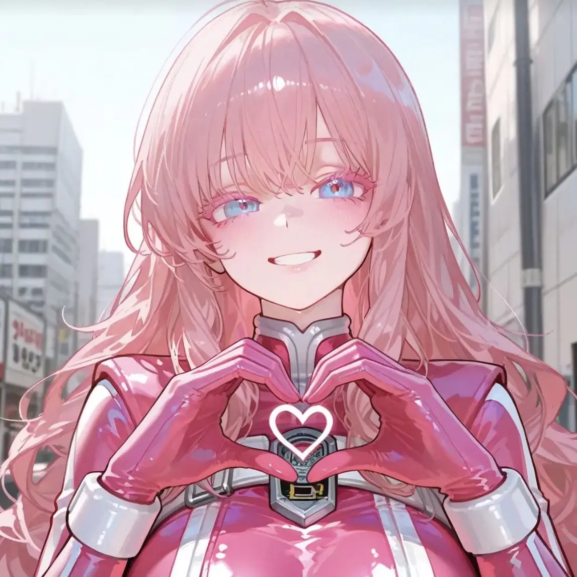 yoshduwj의 Zeta Force Pink, Hana Valentine