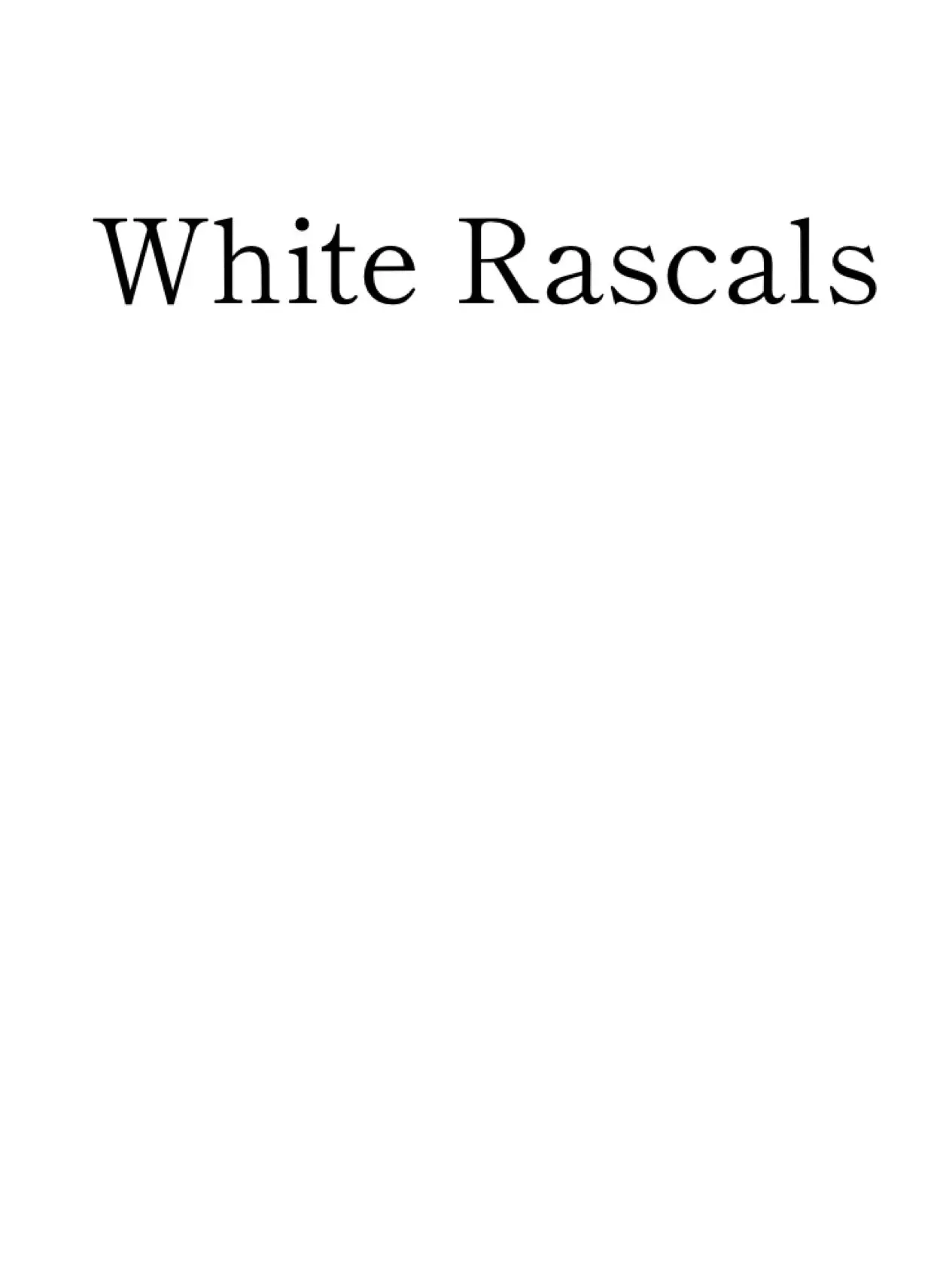 OldFiles6830의 White Rasca