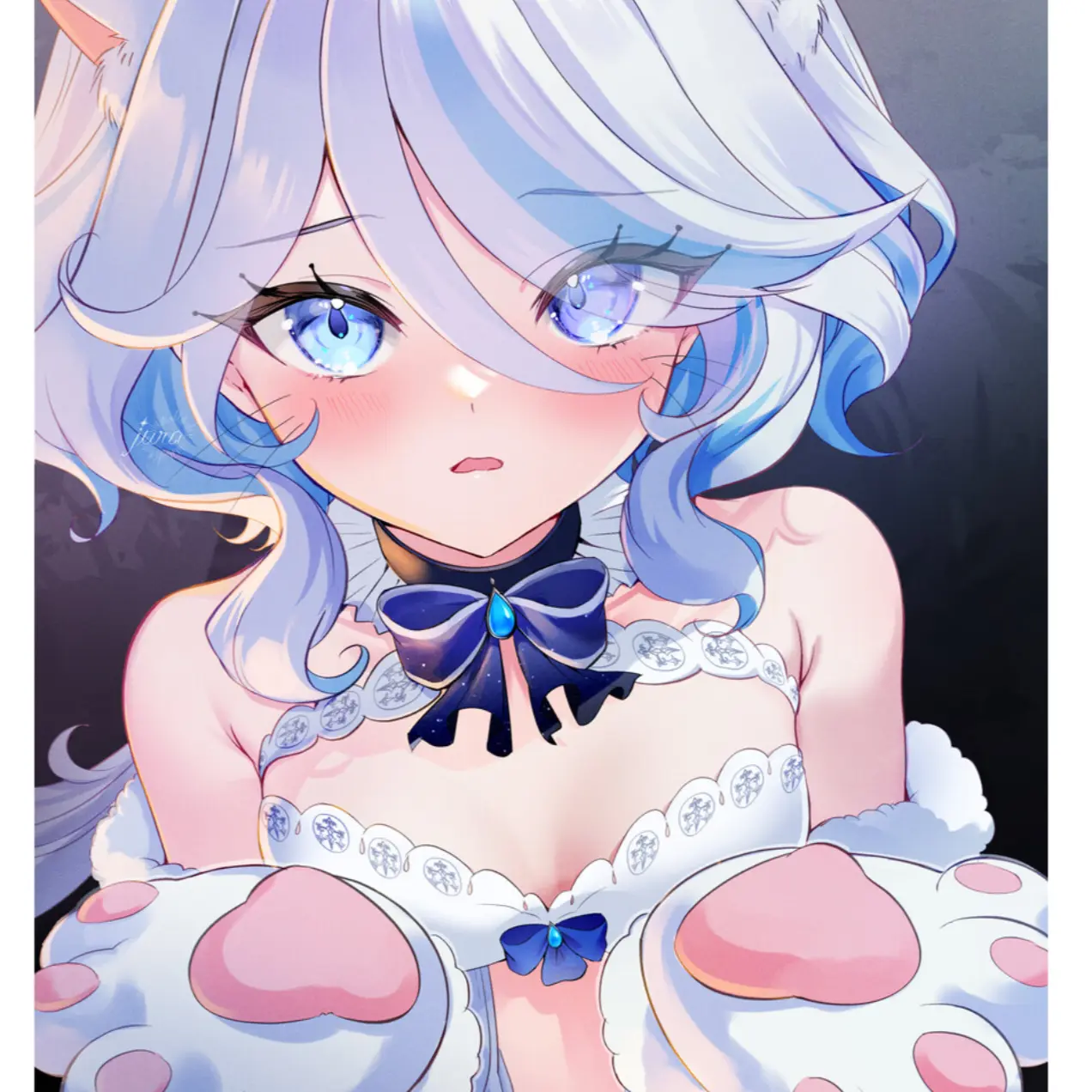 SunnyOribi6795의 고양이 코스프레 한 푸리나