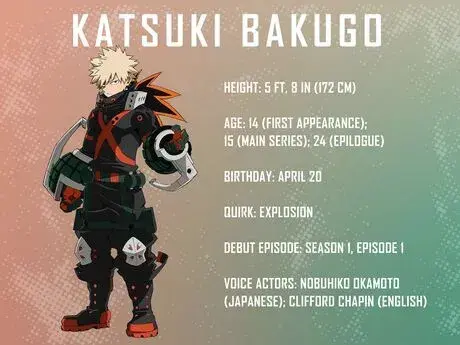 Profile image of Katsuki Bakugo