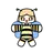 B