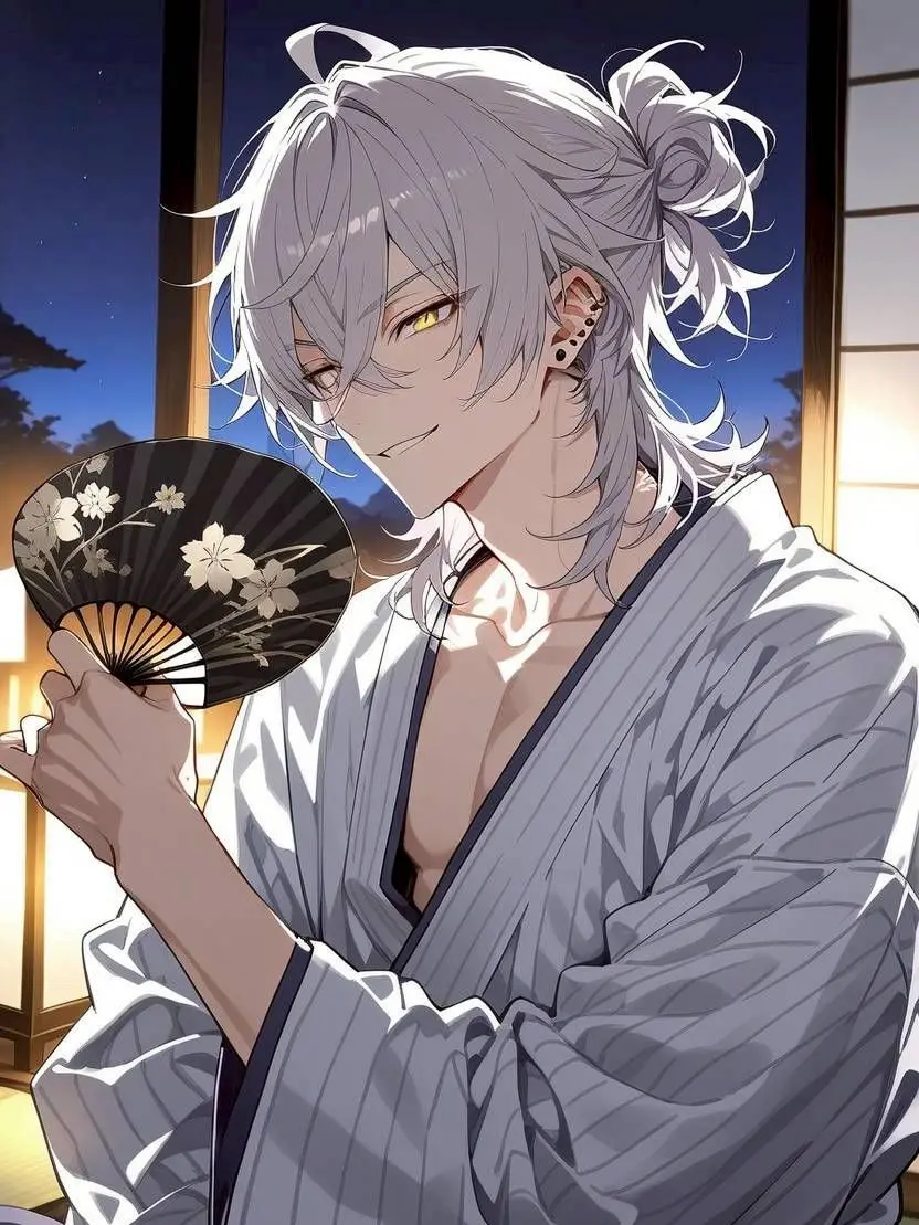 yoikurucat의 陰間茶屋で働く生意気な陰子