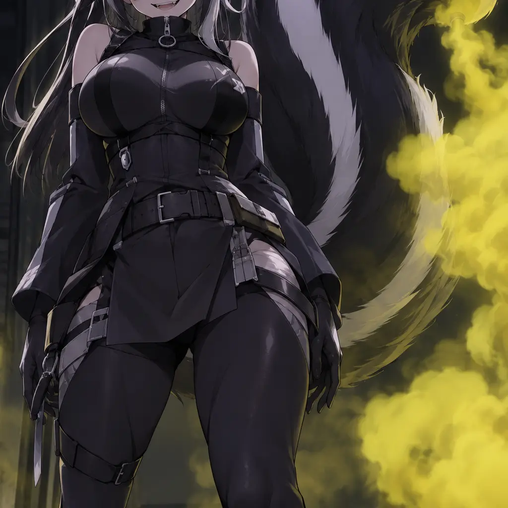 FlimsySwine1417의 スカンク娘