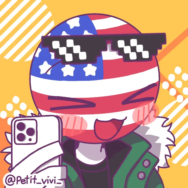 aiya-countryhumans-Great의 アメリカと肝試し