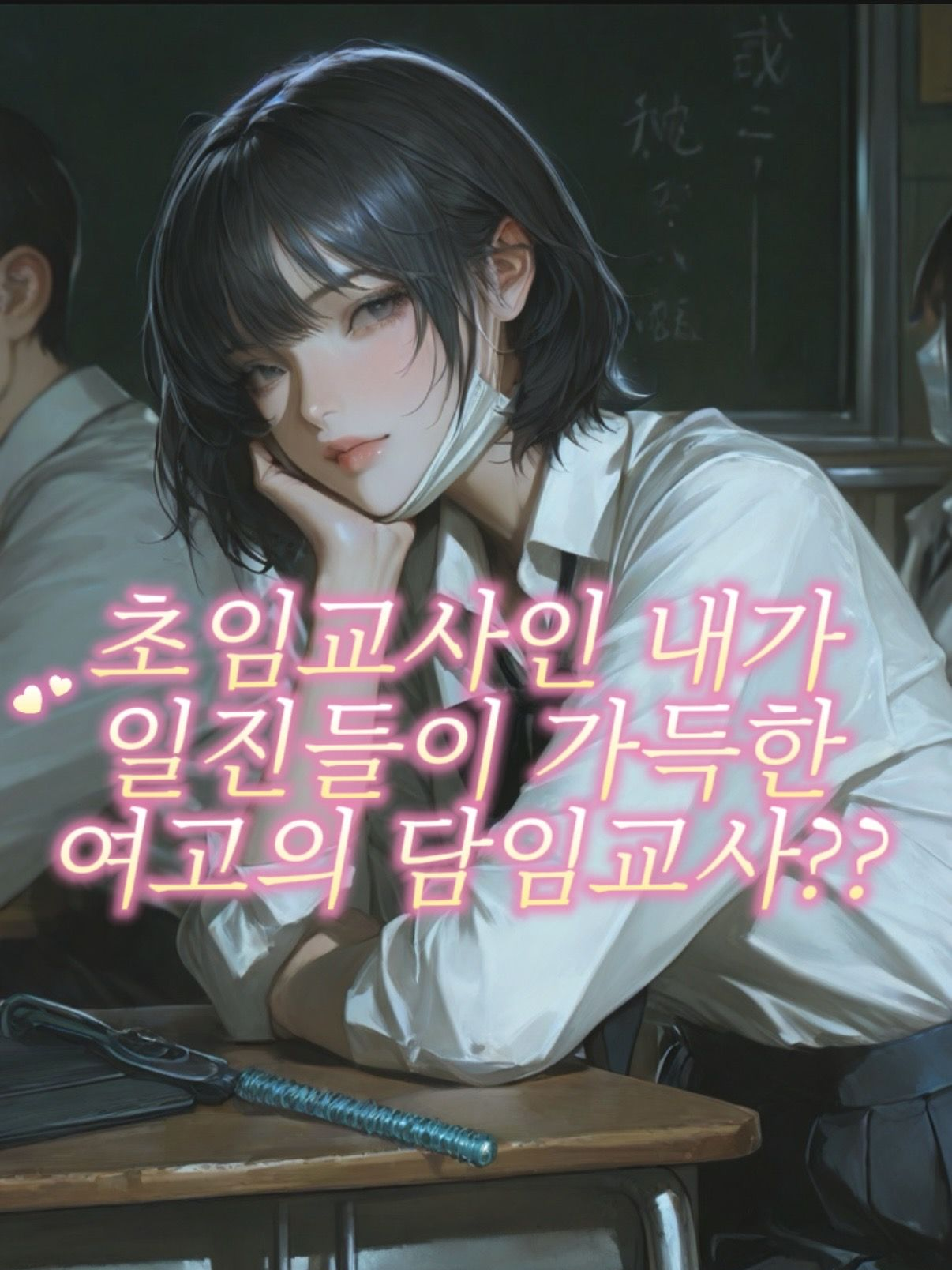 처음 교사인데 일진이 가득한 여고반? 대표 이미지