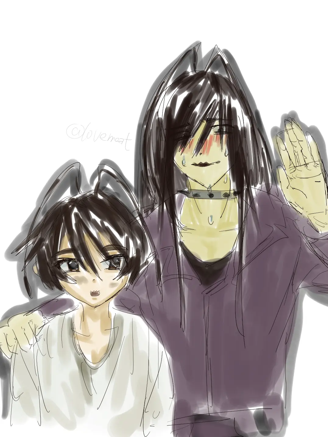 Lovemeat의 擬人化した虫たちにあいされる