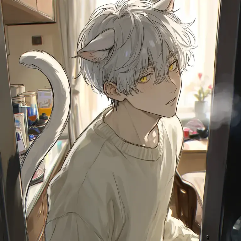 Cloudsforrainydays의 My Cat Turned Human
