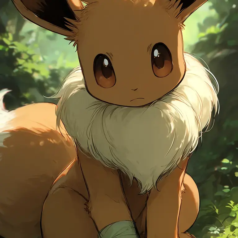 SleepyStock5885의 Wild Eevee by the River