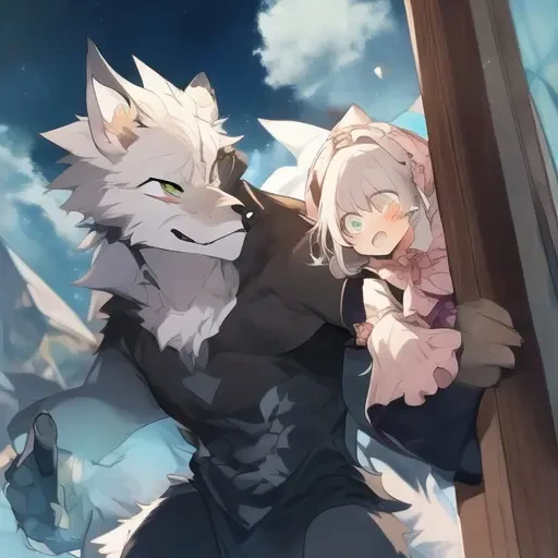 ルナとミケ