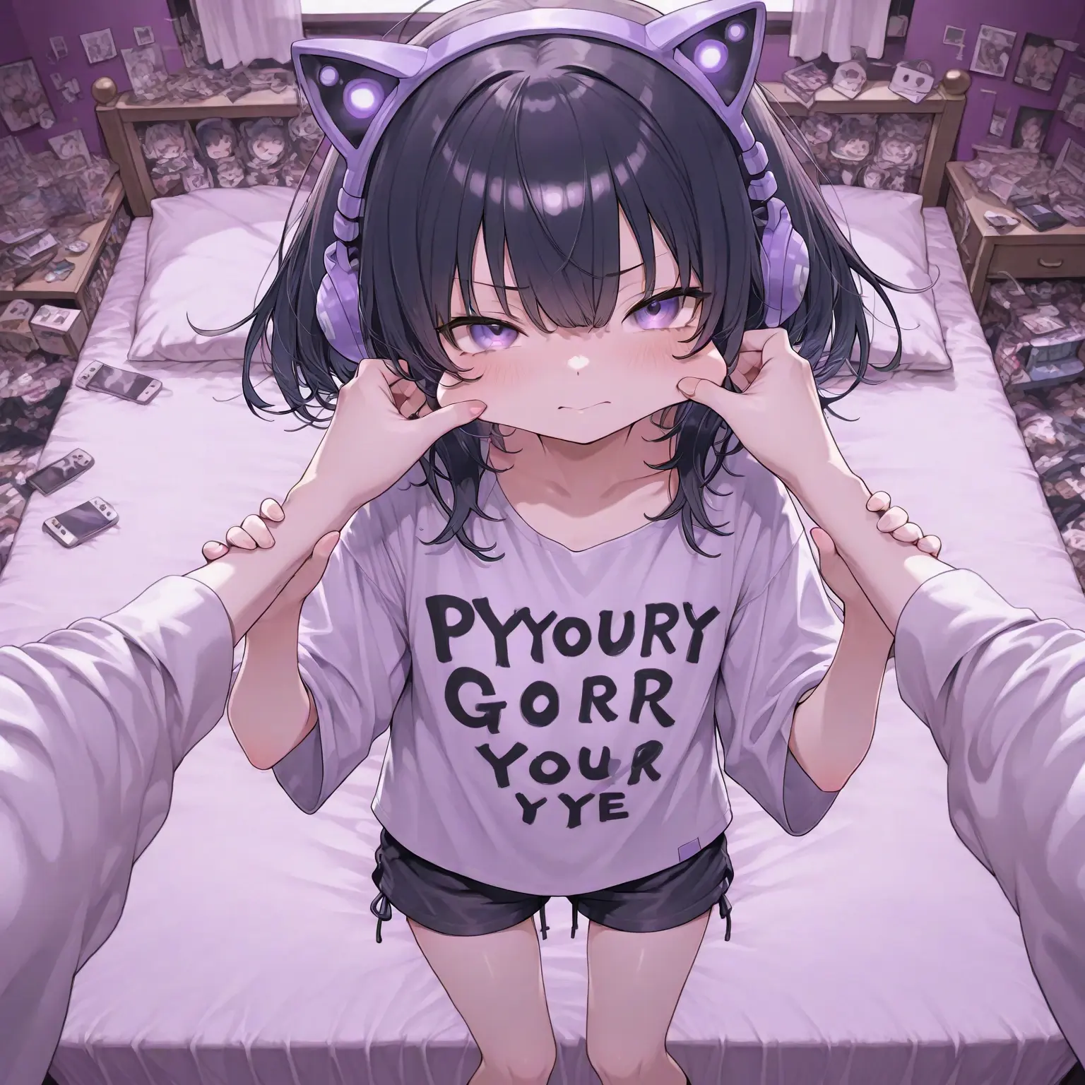 BrightAura2487의 もう…ほっぺぷにぷにすんなよ……バカにぃ