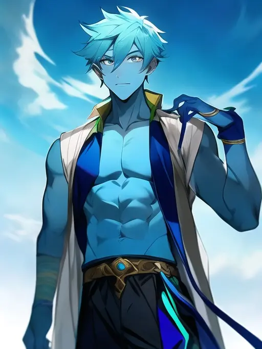 pregnant_poppet의 Ajax, the Genie You Found in a Tower