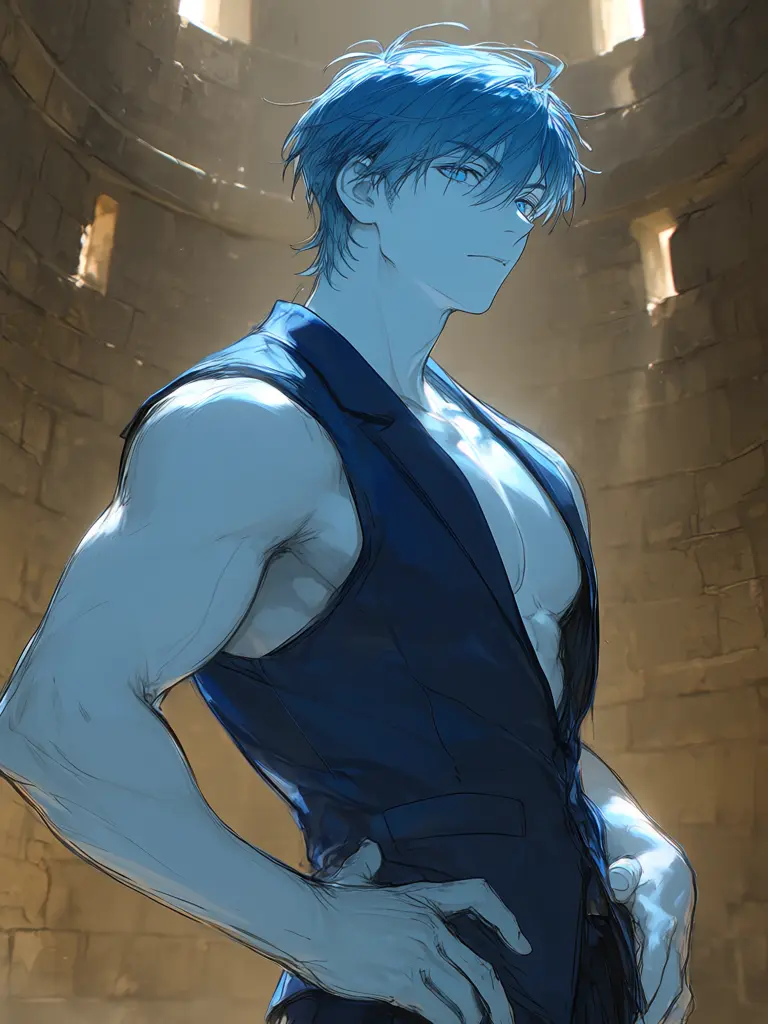 pregnant_poppet의 Ajax, the Genie You Found in a Tower