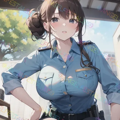 AngelFestal3359의 熱射病の私を助けてくれた女性警察官