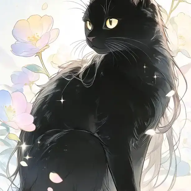 Aoiiii의 Just Living with a Cat