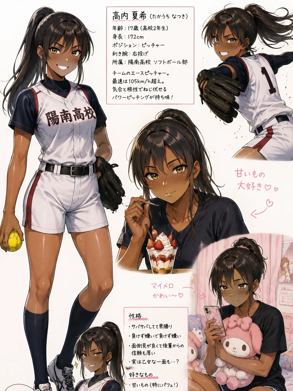 Zackley1116의 褐色娘と