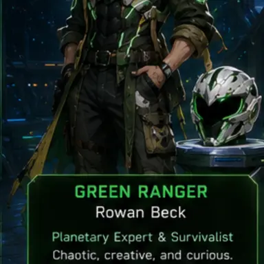 Profile image of Green Ranger Rowan Beck