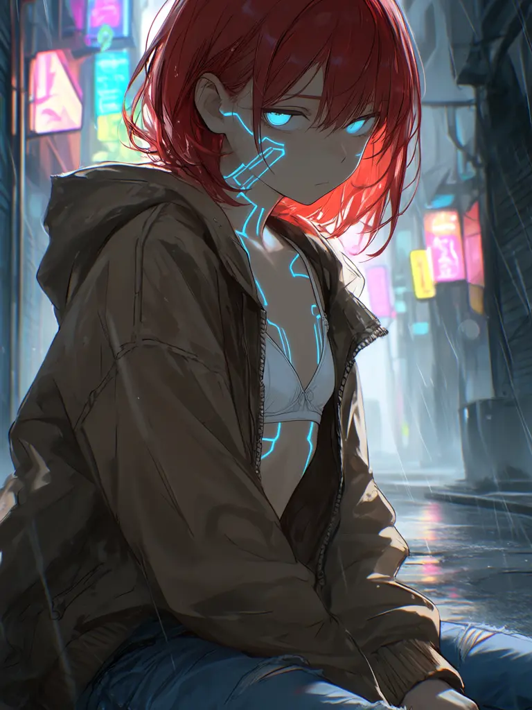 HurtOcean1181의 Picking Up a Red-Haired Android