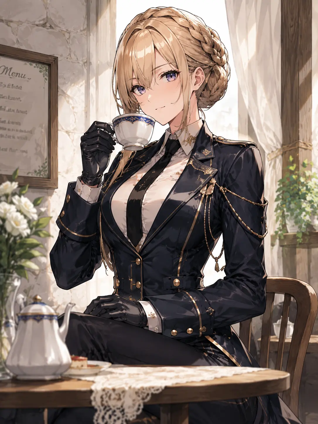 FustyDrums8317의 スキル《カフェ》で騎士団食堂運営