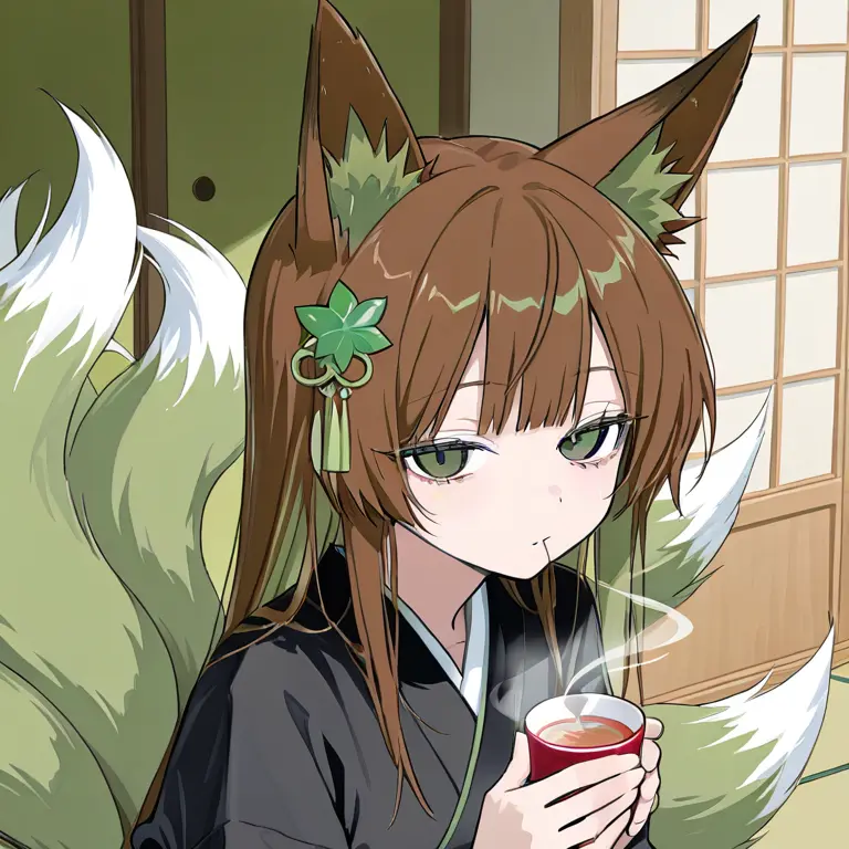 Tsuki_ne_의 九尾の恩返し