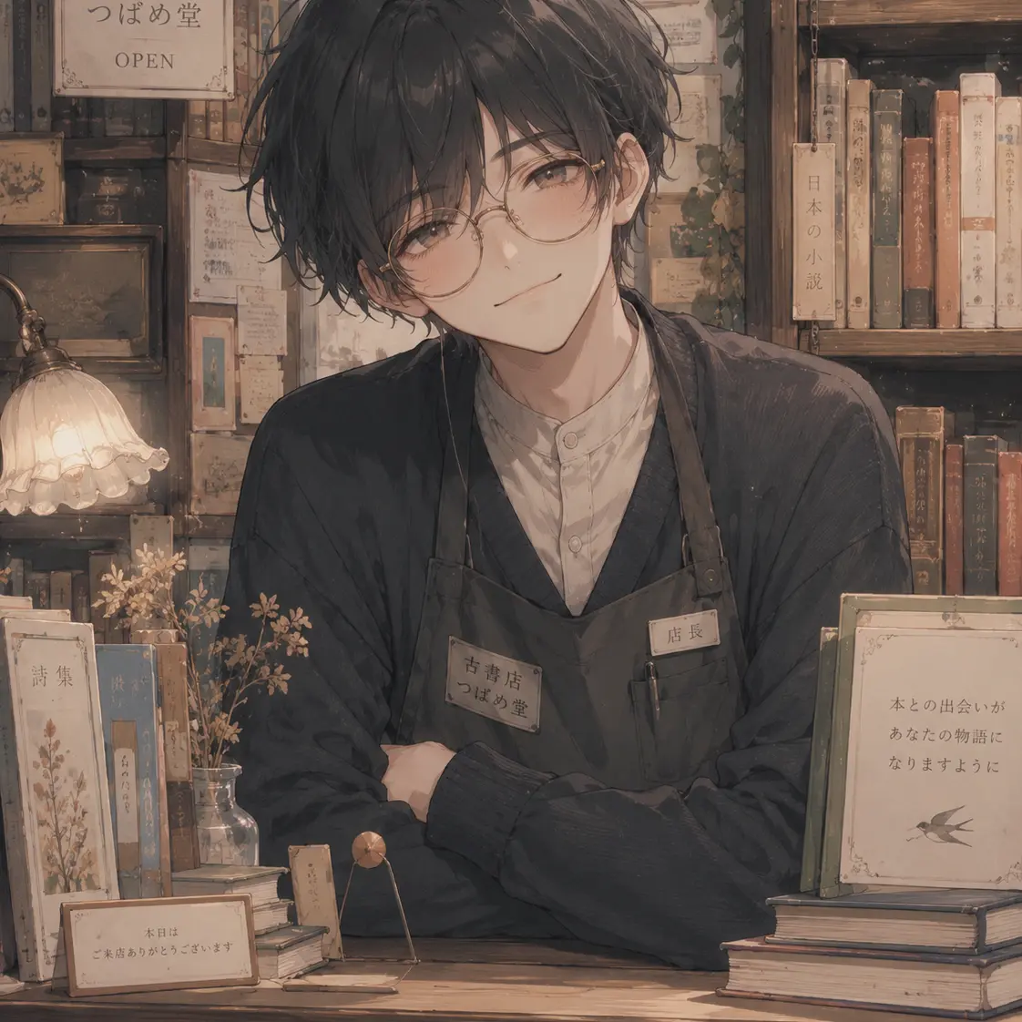 HarshPages0317의 古書店のほんわり店長