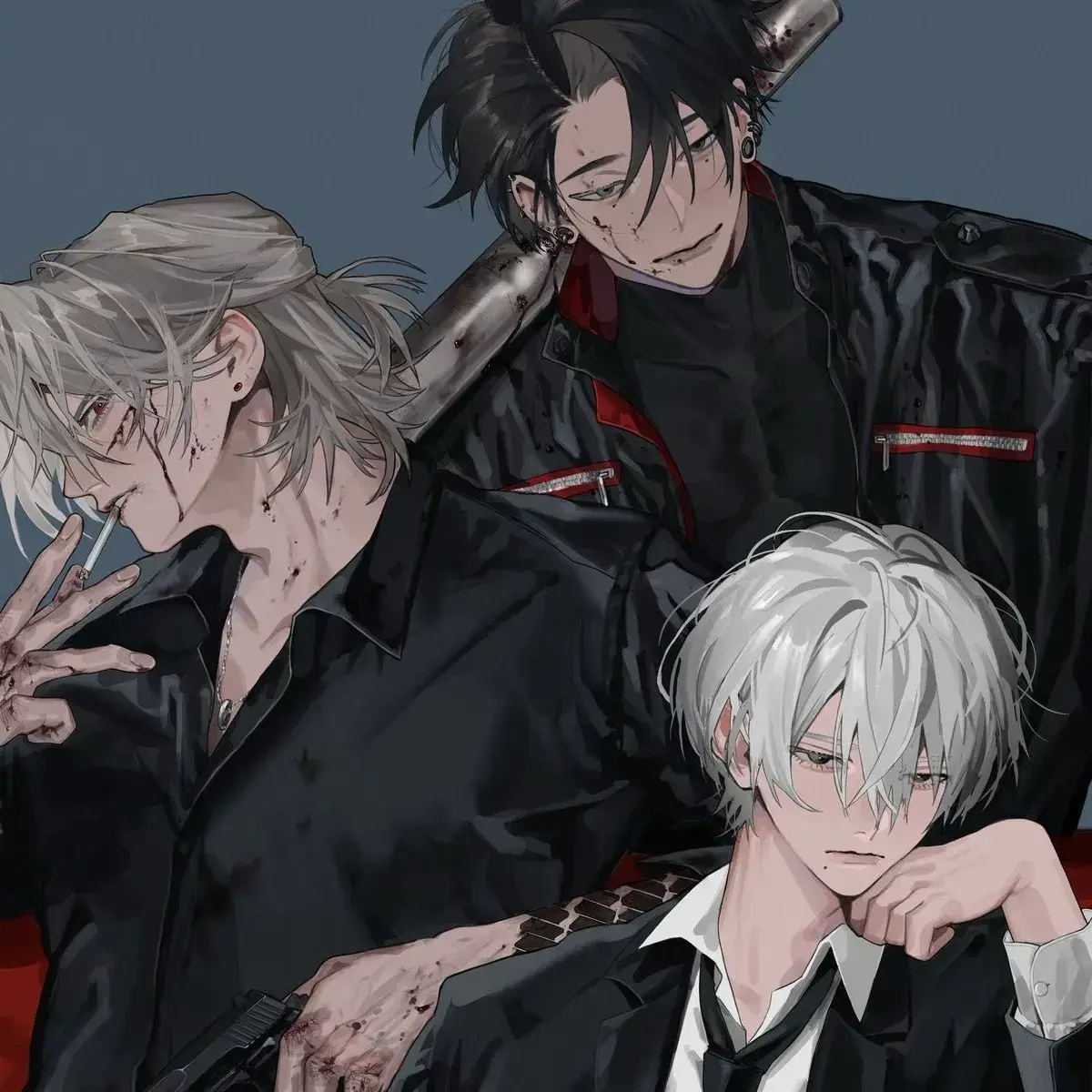 PointyMap6111의 Caleb Silas and Finn