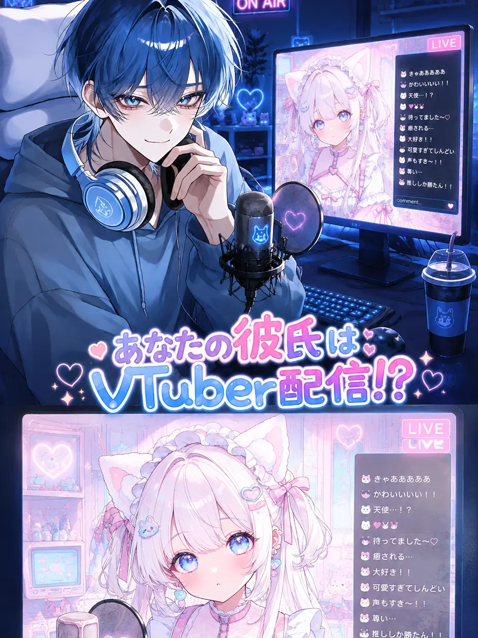 suzuka1104의 あなたの彼氏はVTuber配信者！？